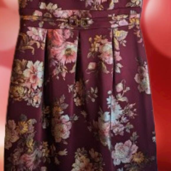 Enfocus  10 lined, square neck, fit & flare stretch sleeveless. Fall/winter - Picture 3 of 3